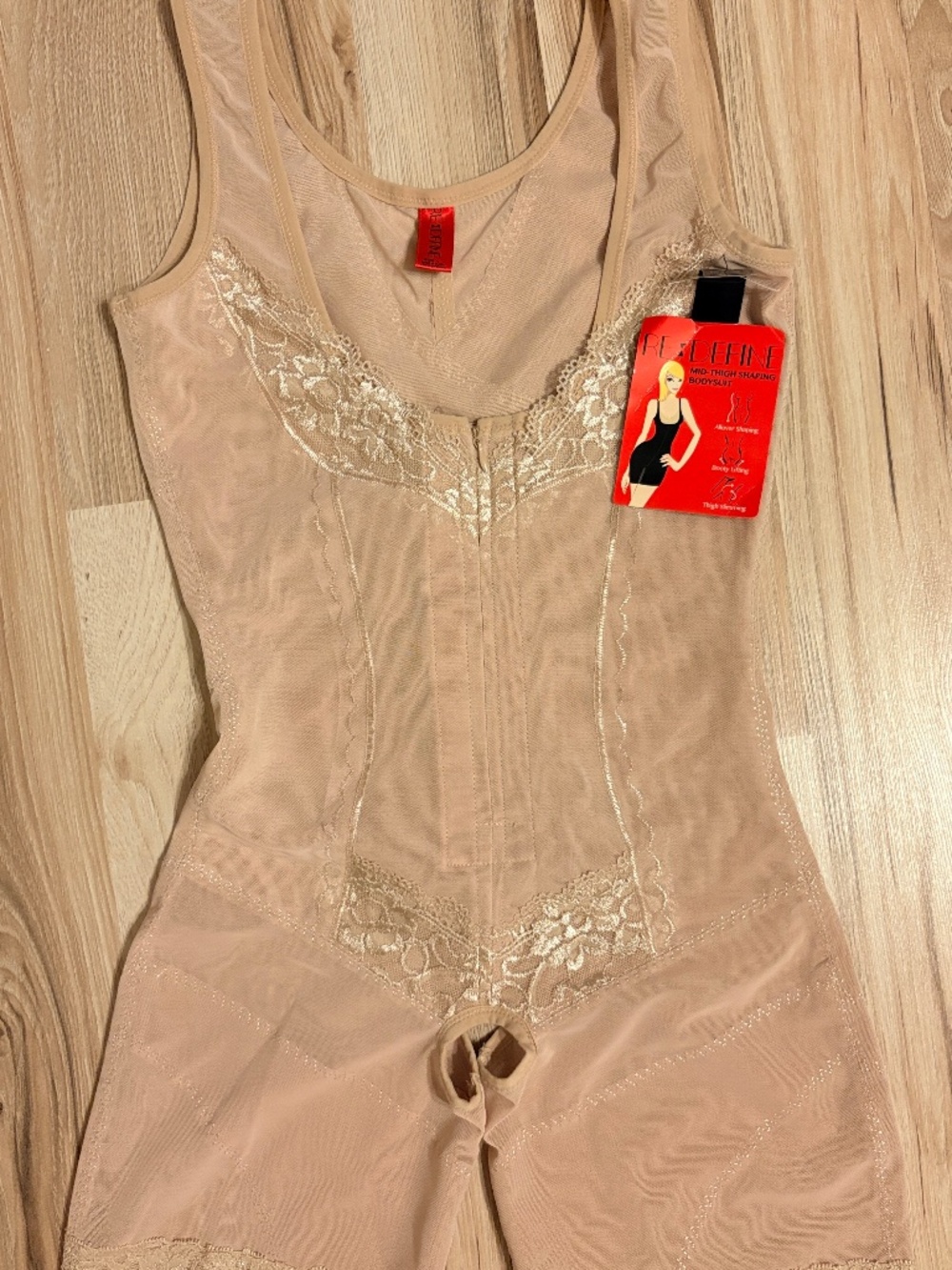 Re Define Mid-Thigh Shaping Bodysuit.